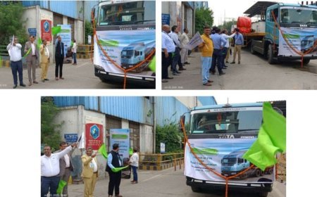 Inauguration of Electric Vehicles in TATA Steel