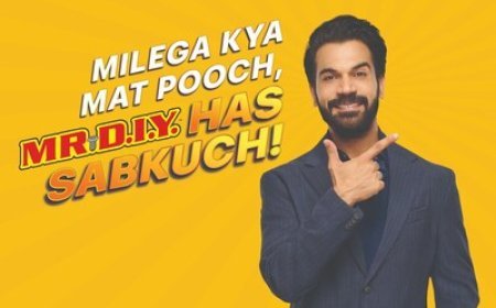 MR.DIY Announces Rajkummar Rao as the Brand Ambassador with their 'Milega kya, Mat Pooch - MR.DIY has Sabkuch' campaign