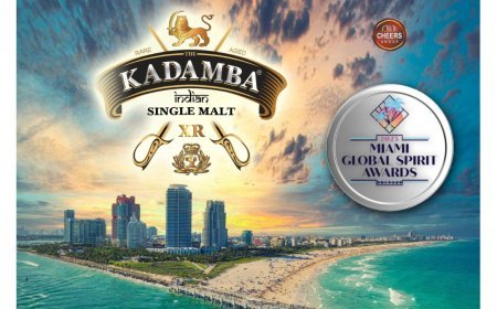 India’s Kadamba Single-Malt Earns Global Recognition at Miami Spirits Competition