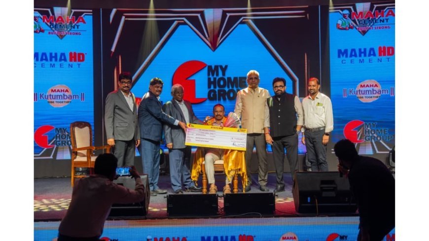 Sri Lakshmi Traders Secures Top 2 Position at Prestigious Mahakutumbam Awards by Maha Cement