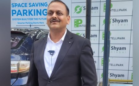 Launch of ‘IntelliPark’ – A Space-Saving Smart Parking System by Shyam Global Technoventures