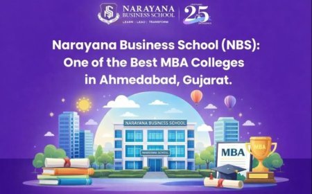 Narayana Business School (NBS) One of the Best MBA Colleges in Ahmedabad, Gujarat.