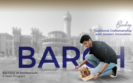 From Concept to Creation: A comprehensive BArch experience at Nitte University